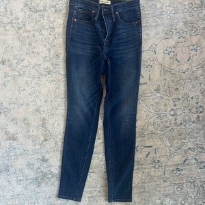 Madewell 10” High-Rise Skinny Jeans – Size 28 Tall